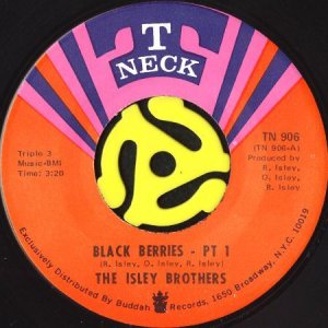 画像1: THE ISLEY BROTHERS / BLACK BERRIES (45's) (1)