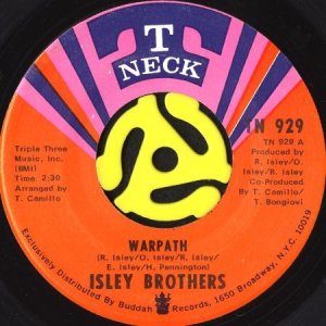 画像1: ISLEY BROTHERS / WARPATH (45's) (1)