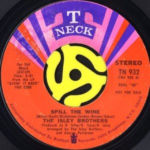 画像2: THE ISLEY BROTHERS / SPILL THE WINE (45's) (PROMO) (2)