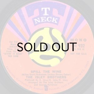 画像1: THE ISLEY BROTHERS / SPILL THE WINE (45's) (PROMO) (1)