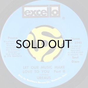 画像2: UREAUS / LET OUR MUSIC MAKE LOVE TO YOU (45's) (2)