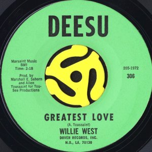 画像2: WILLIE WEST / HELLO MAMA (45's) (2)