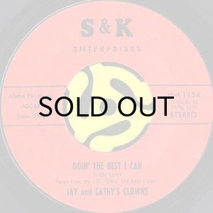 画像2: JAY AND CATHY'S CLOWNS / THE BOTTLE (45's) (2)