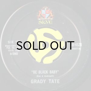 画像2: GRADY TATE / BE BLACK BABY (45's) (2)