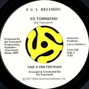 画像2: ED TOWNSEND / IF A PEANUT FARMER CAN DO IT (SO CAN I) (45's) (2)