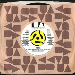 画像3: MANDRILL / TEE VEE (45's) (WHITE PROMO) (3)