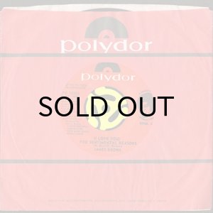 画像3: JAMES BROWN / (I LOVE YOU) FOR SENTIMENTAL REASONS (45's) (3)