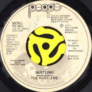 画像1: THE HUSTLERS / HUSTLING (45's) (WHITE PROMO) (1)