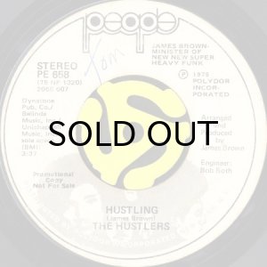 画像2: THE HUSTLERS / HUSTLING (45's) (WHITE PROMO) (2)
