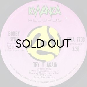 画像1: BOBBY BYRD / TRY IT AGAIN b/w I'M ON THE MOVE (45's) (1)