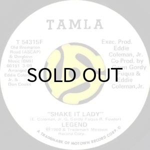 画像2: LEGEND / SHAKE IT LADY (45's) (WHITE PROMO) (2)