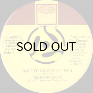 画像1: MARVIN GAYE / GOT TO GIVE IT UP (45's) (1)