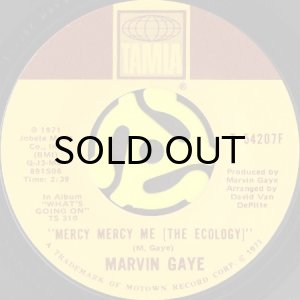 画像1: MARVIN GAYE / MERCY MERCY ME (THE ECOLOGY) (45's) (1)