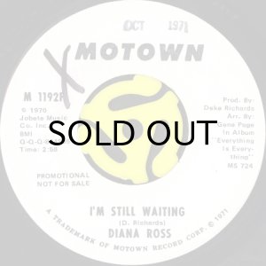 画像2: DIANA ROSS / I'M STILL WAITING (45's) (WHITE PROMO) (2)
