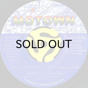 画像2: JERMAINE JACKSON / YOU LIKE ME DON'T YOU (45's) (2)