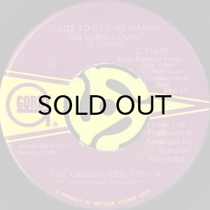 画像2: THE UNDISPUTED TRUTH / UFO'S b/w GOT TO GET MY HANDS ON SOME LOVIN' (45's) (2)