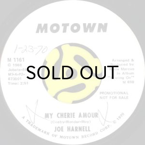 画像2: JOE HARNELL / MY CHERIE AMOUR (45's) (WHITE PROMO) (2)