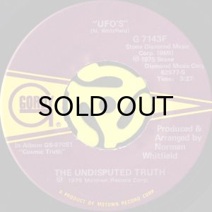 画像1: THE UNDISPUTED TRUTH / UFO'S b/w GOT TO GET MY HANDS ON SOME LOVIN' (45's) (1)