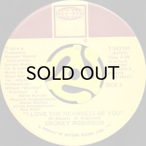 画像1: SMOKEY ROBINSON / I LOVE THE NEARNESS OF YOU (45's) (1)