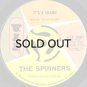 画像1: THE SPINNERS / IT'S A SHAME (45's) (1)