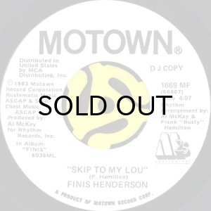 画像2: FINIS HENDERSON / SKIP TO MY LOU (45's) (WHITE PROMO) (2)