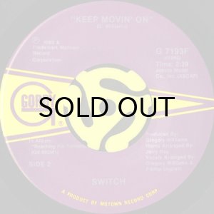 SWITCH / LOVE OVER AND OVER AGAIN - KEEP MOVIN' ON (45's