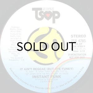 画像2: INSTANT FUNK / IT AIN'T REGGAE (BUT IT'S FUNKY) (45's) (PROMO) (2)