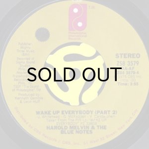 画像2: HAROLD MELVIN & THE BLUE NOTES / WAKE UP EVERYBODY (45's) (2)