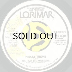 画像2: THE THOM BELL ORCHESTRA feat. BELL & JAMES / THE FISH THAT SAVED PITTSBURGH b/w PISCES THEME (45's) (WHITE PROMO) (2)