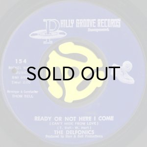 画像1: THE DELFONICS / READY OR NOT HERE I COME (45's) (1)