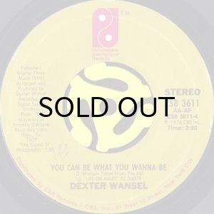 画像1: DEXTER WANSEL / YOU CAN BE WHAT YOU WANNA BE (45's) (1)