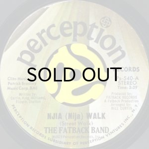 画像1: THE FATBACK BAND / NJIA (NIJA) WALK (STREET WALK) b/w SOUL MAN (45's) (1)