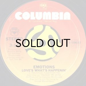 画像2: EMOTIONS / DON'T ASK MY NEIGHBORS b/w LOVE'S WHAT'S HAPPENIN' (45's) (2)