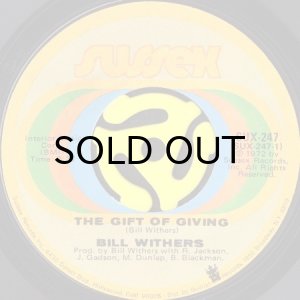 画像1: BILL WITHERS / THE GIFT OF GIVING b/w LET US LOVE (45's) (1)