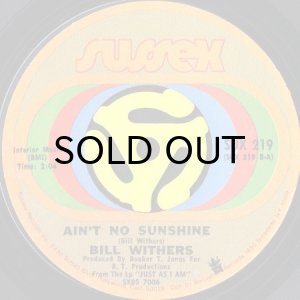 画像2: BILL WITHERS / HARLEM b/w AIN'T NO SUNSHINE (45's) (2)