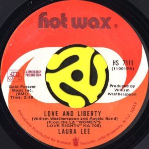 画像1: LAURA LEE / LOVE AND LIBERTY (45's) (1)