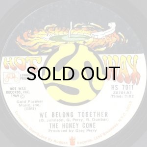 画像2: THE HONEY CONE / WANT ADS b/w WE BELONG TOGETHER (45's) (2)