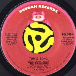 画像1: THE TRAMMPS / TOM'S SONG (45's) (1)