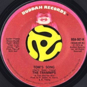 画像1: THE TRAMMPS / TOM'S SONG (45's) (1)