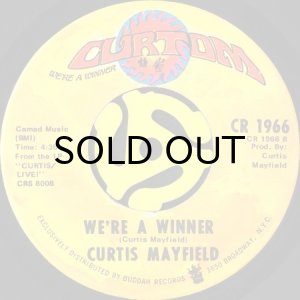 画像2: CURTIS MAYFIELD / GET DOWN b/w WE'RE A WINNER (45's) (2)