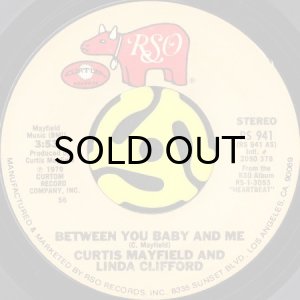 画像2: CURTIS MAYFIELD / YOU'RE SO GOOD TO ME (45's) (2)