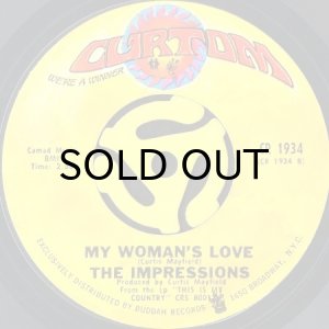 画像2: THE IMPRESSIONS / THIS IS MY COUNTRY (45's) (2)