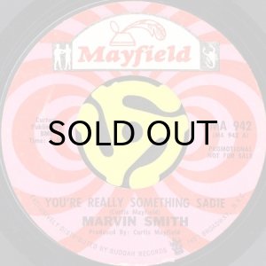 画像2: MARVIN SMITH / YOU'RE REALLY SOMETHING SADIE / WHO WILL DO YOUR RUNNING NOW (45's) (2)