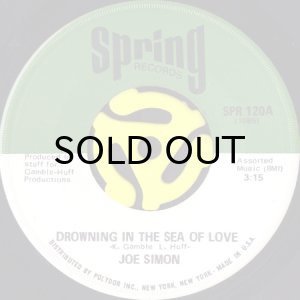 画像1: JOE SIMON / DROWNING IN THE SEA OF LOVE (45's) (1)