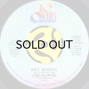 画像1: LEON HAYWOOD / B.M.F. BEAUTIFUL (45's) (1)