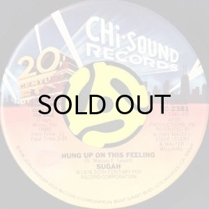 画像2: SUGAH / HUNG UP ON THIS FEELING (45's) (PROMO) (2)