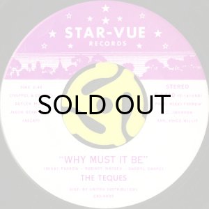 画像2: THE TEQUES / IF I COULD b/w WHY MUST IT BE (45's) (2)