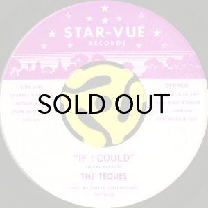 画像1: THE TEQUES / IF I COULD b/w WHY MUST IT BE (45's) (1)