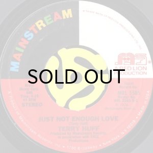 画像2: TERRY HUFF / THAT'S WHEN IT HURTS b/w JUST NOT ENOUGH LOVE (45's) (2)