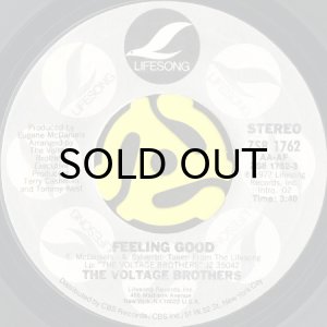 画像1: THE VOLTAGE BROTHERS / FEELING GOOD (45's) (1)